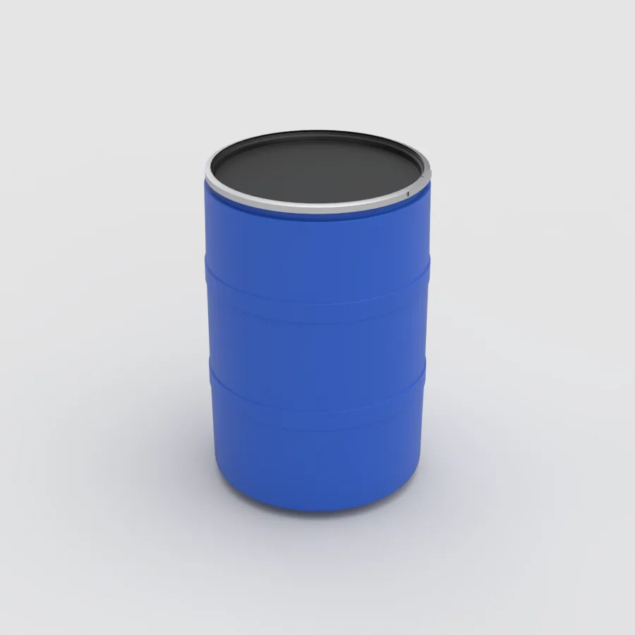 tambo-plastico-200-litros-abierto-celeste-tapa-negra-plastank