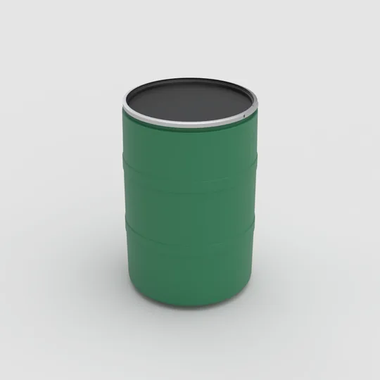 tambo-plastico-200-litros-abierto-verde-tapa-negra-plastank