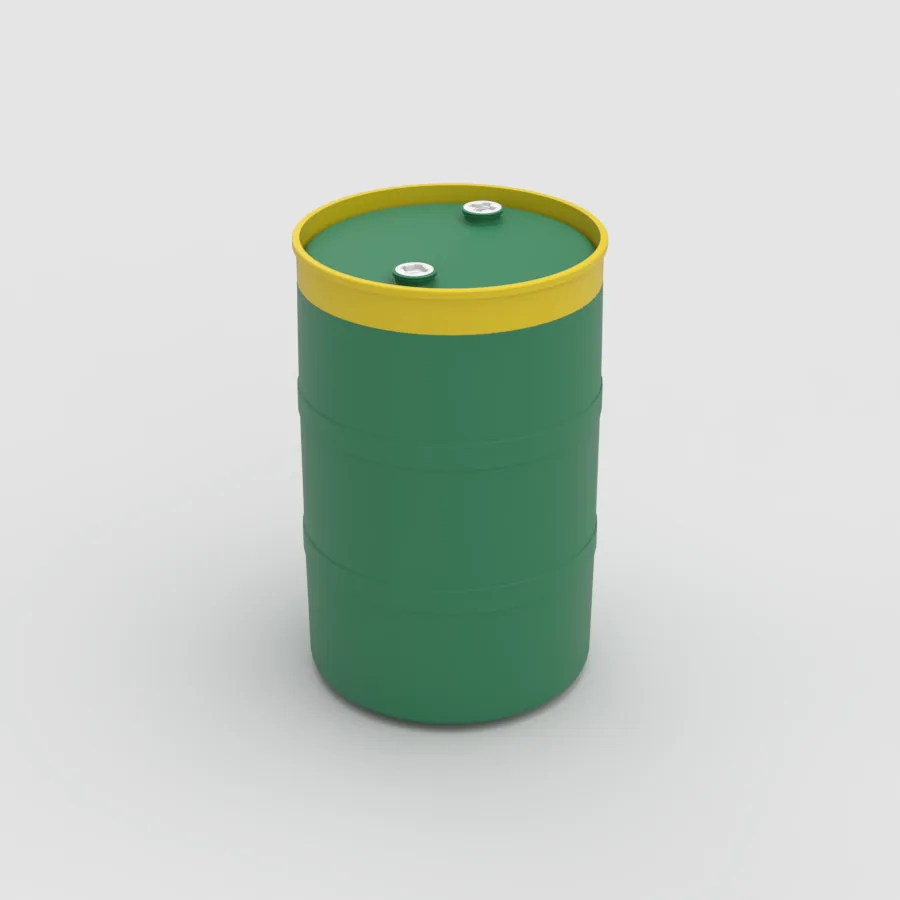 tambo-plastico-200-litros-anillo-amarillo-tambo-verde-plastank