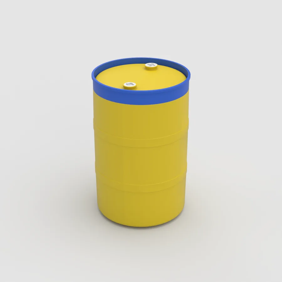 tambo-plastico-200-litros-anillo-azul-celeste-tambo-amarillo-plastank