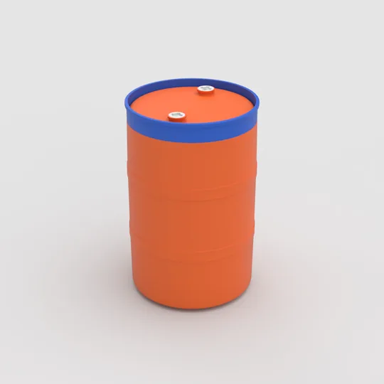 tambo-plastico-200-litros-anillo-celeste-tambo-naranja-plastank