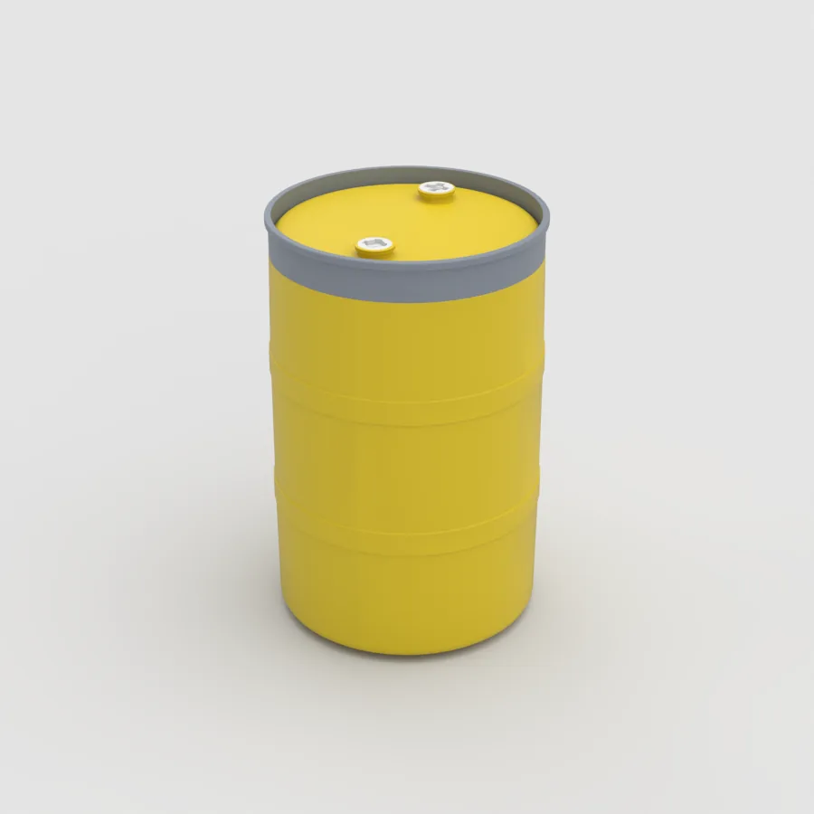 tambo-plastico-200-litros-anillo-gris-tambo-amarillo-plastank