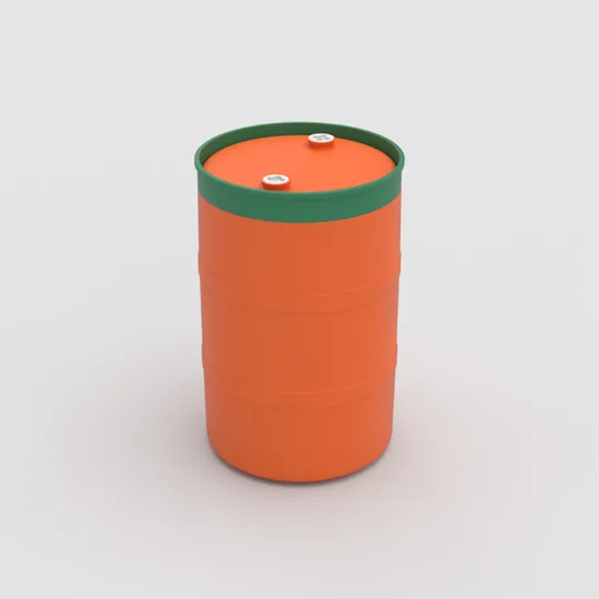 tambo-plastico-200-litros-anillo-verde-tambo-naranja-plastank